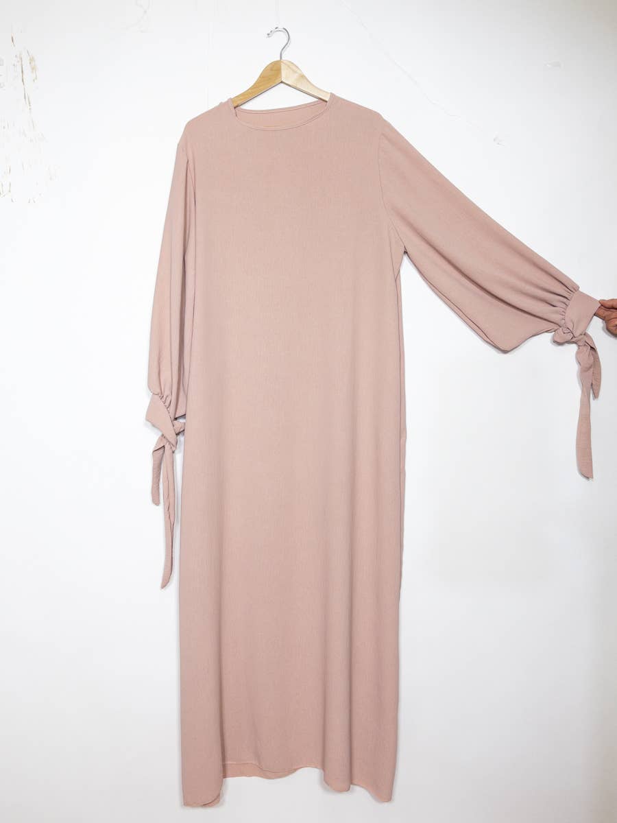 Safa Tied Sleeve Abaya
