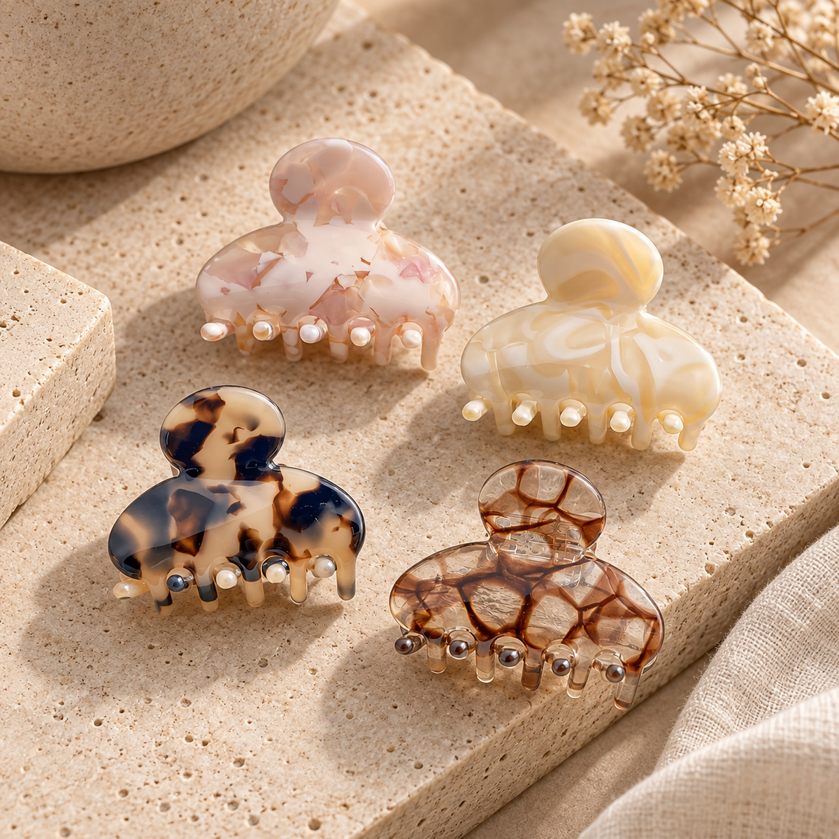The Petite Hair Clip Duo (2-Pack)-Multiple Variants