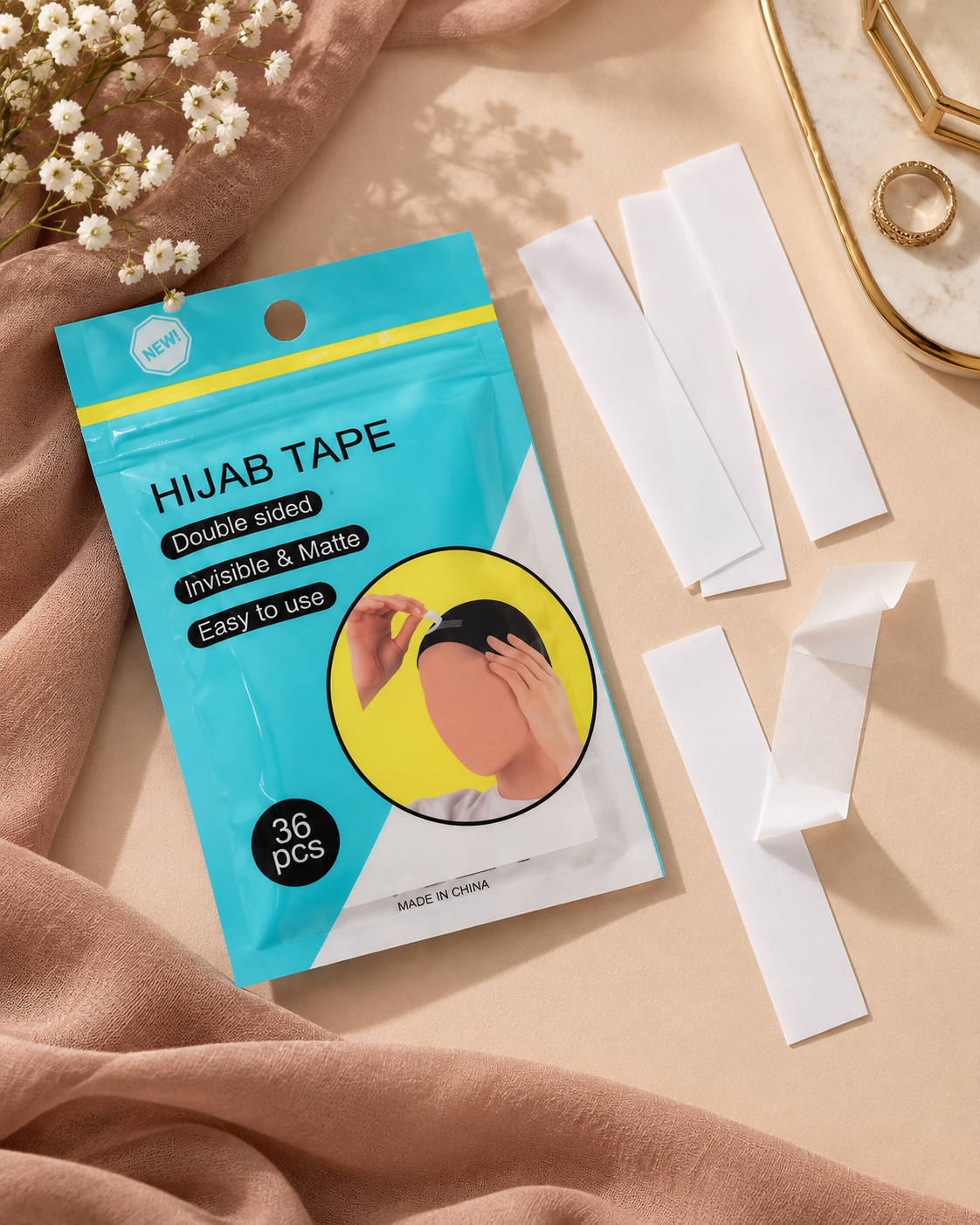 Hijab & Fashion Tape (36 Strips)