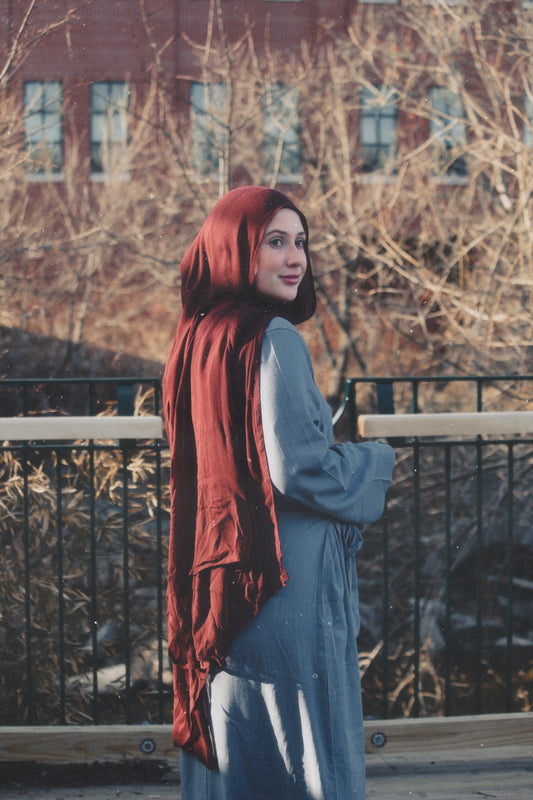 Iffah Linen Wrap Dress