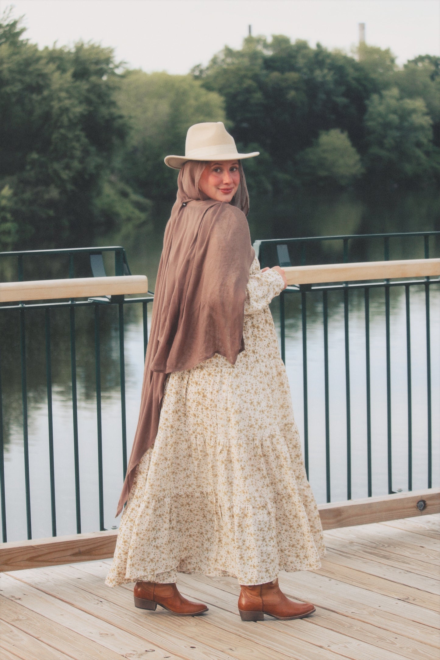 Zahra Floral Maxi Dress