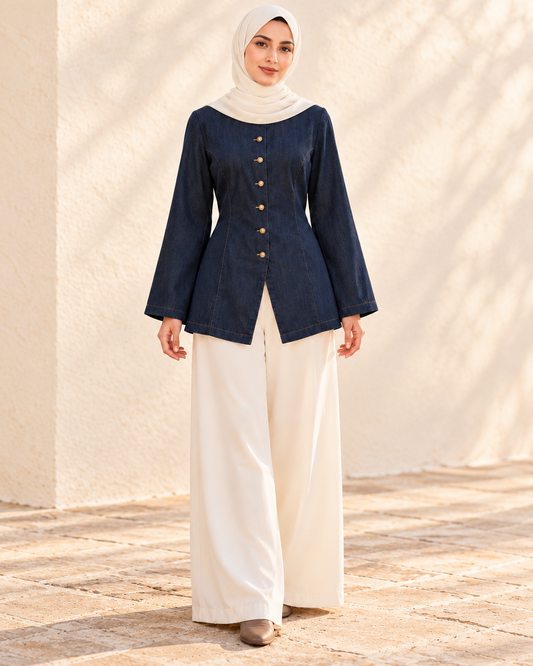 PREORDER- The Amara Denim Tunic